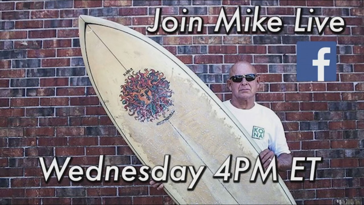 “Mike’s Surf Talk” Episode 1 Went Live!