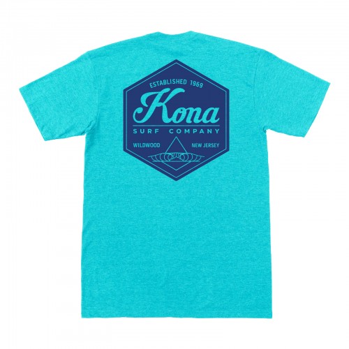 Diamond Mark Boys T-Shirt in Tahiti Blue/Royal