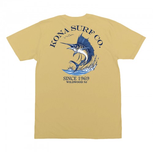 Sailfish Boys T-Shirt in Wheat