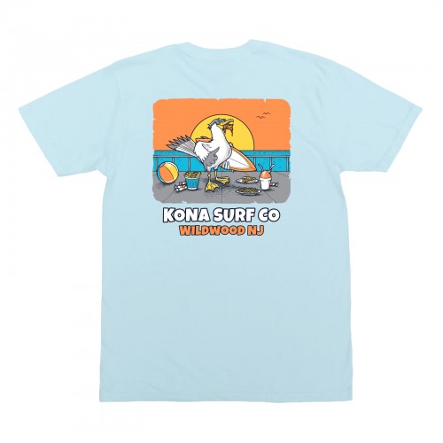 Seagull Boys UV Sun Protection T-Shirt in Ice Blue