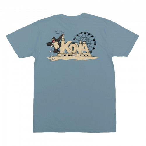 Kong Boys UV Sun Protection T-Shirt in Slate