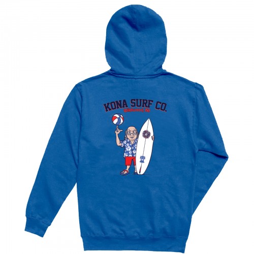 For the 76 Girls Pullover Hoodie in Royal Heather