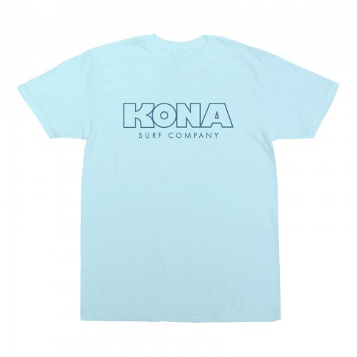 Old Skool Mens T-Shirt in Heather Ice Blue/Blue