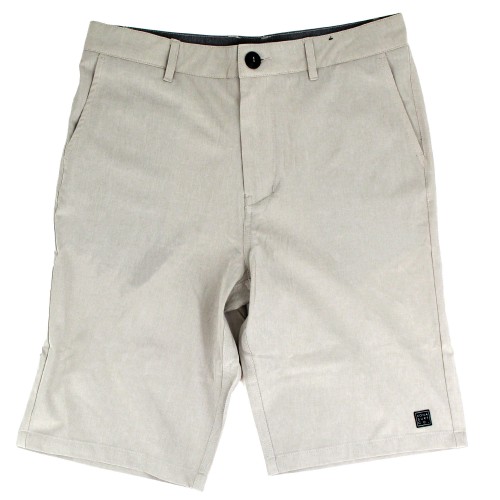 Day By Day Mens Hybrid Shorts in Sand 20in