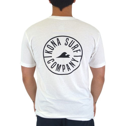 Revolve Mens T-Shirt in White/Black