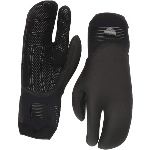 Oneill Psycho Tech 5mm Lobster Wetsuit Gloves in Black