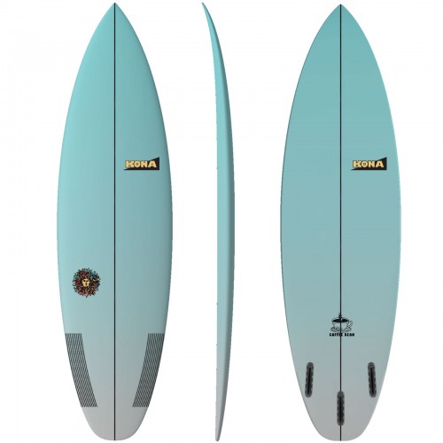 Coffee Bean EPS Series Surfboard in Blue Spray Futures-Prebook