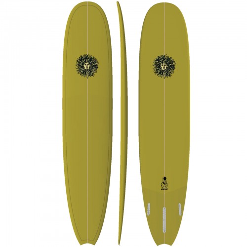 Moonshot PU Series Surfboard in Olive Green-Prebook