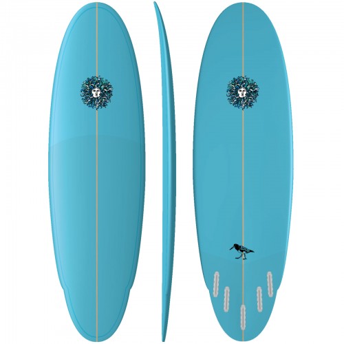 Oyster Catcher PU Series Surfboard in Baby Blue-Prebook