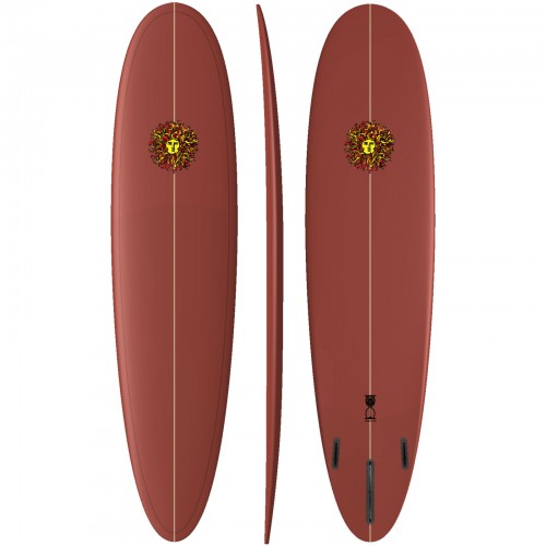 Summertime PU Series Surfboard in Maroon-Prebook