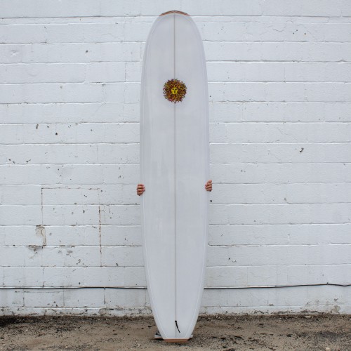Cruiser PU Series Surfboard in White/Block