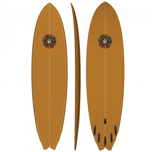 Zen XL PU Series Surfboard in Rootbeer-Prebook