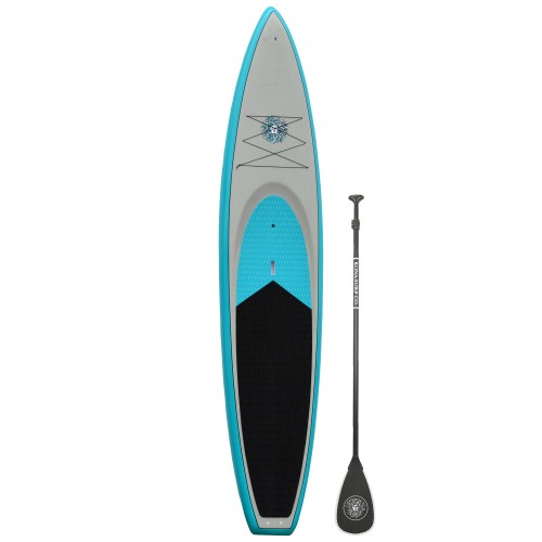 Speedster Standup Paddleboard Package in Teal/Cool Grey