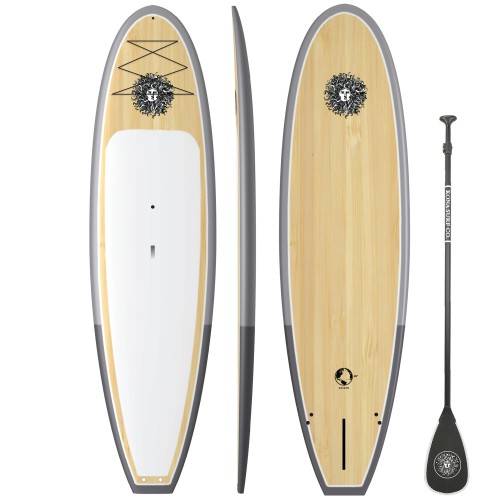 The Escape Standup Paddleboard Package in Bamboo/2T Grey/Bamboo