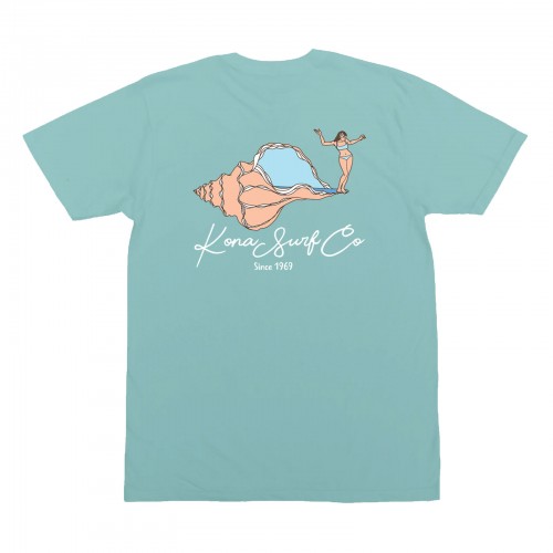Sound of Surf Womens T-Shirt in Spanish Moss