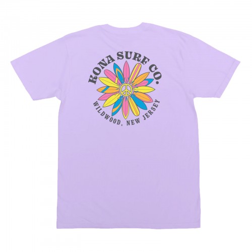 Surflower Womens UV Sun Protection T-Shirt in Lavender