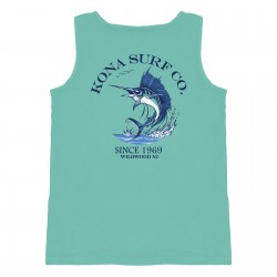 Sailfish Mens Tank Top in Chalky Mint