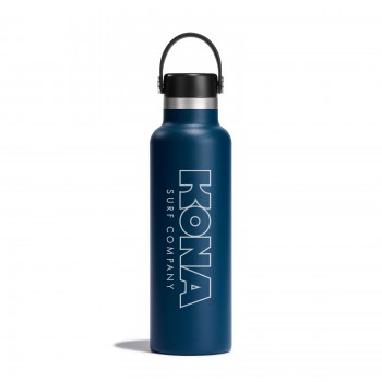 Hydro Flask Kona Surf Co Standard Mouth Water Bottle in Indigo