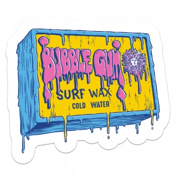 Collectible Vinyl Sticker in Bubble Gum x Kona Collab