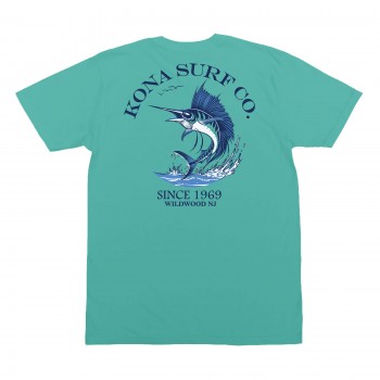 Sailfish Boys T-Shirt in Seafoam