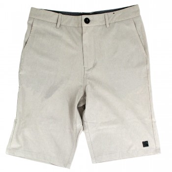 Day By Day Boys Hybrid Shorts in Sand 18in