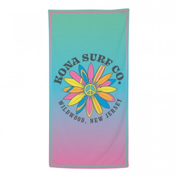 Surflower Beach Towel in Multicolor