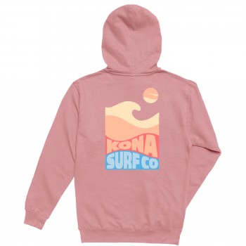 Sunny Side Girls Pullover Hoodie in Mauvelous
