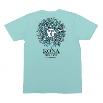 Original Sun Girls T-Shirt in Chalky Mint/Ocean