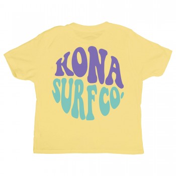 Heat Wave Toddler Girls T-Shirt in Butter/Prple/Gmdrp