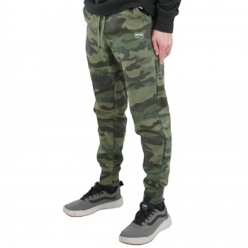 Inside Out Mens Sweatpants in Forest Camo
