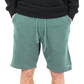 Inside Out Mens Sweat Shorts in Alpine Green