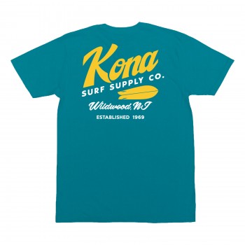 Oil Can Mens T-Shirt in Teal