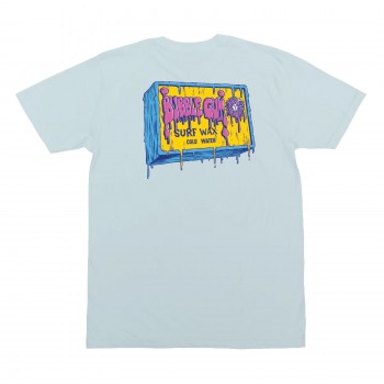 Bubble Gum x Kona Collab Mens T-Shirt in Ice Blue