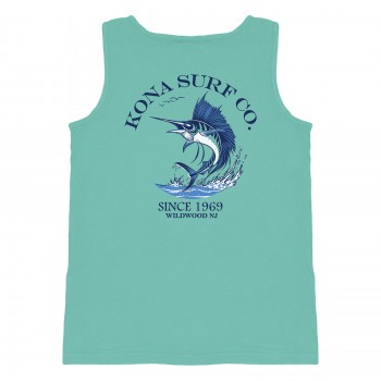 Sailfish Mens Tank Top in Chalky Mint