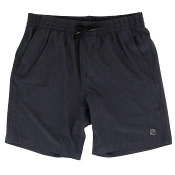 Uncomplicated Mens Elastic Boardshorts in Denim (with Mesh)