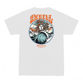 ONeill x Kona Collab Mens T-Shirt in White