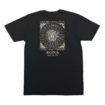Rusty x Kona Collab Mens T-Shirt in Black