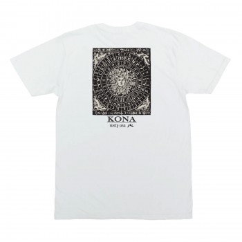 Rusty x Kona Collab Mens T-Shirt in White