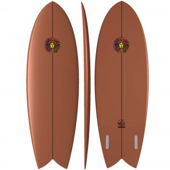 Baja PU Series Surfboard in Clay-Prebook