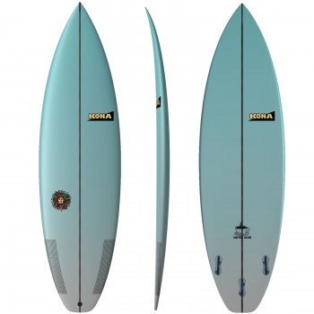 Coffee Bean EPS Series Surfboard in Blue Spray FCS2-Prebook