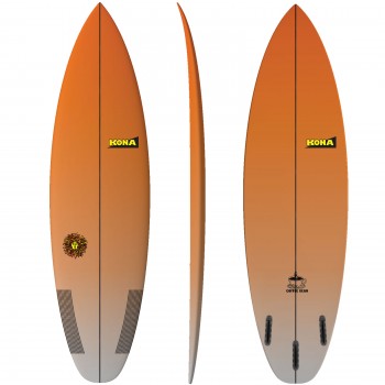Coffee Bean EPS Series Surfboard in Orange Spray Futures-Prebook