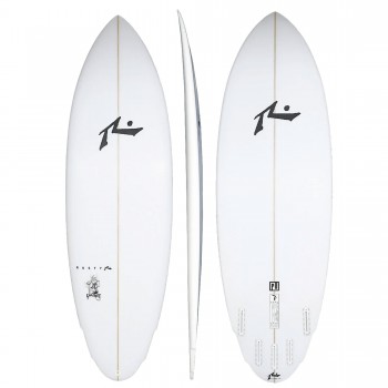 Rusty Surfboards Dwart  Surfboard in White