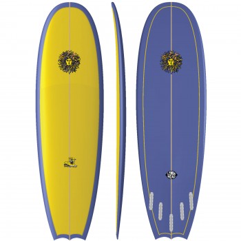 Lemon Head PU Series Surfboard in Free Ride/5Fin-Prebook