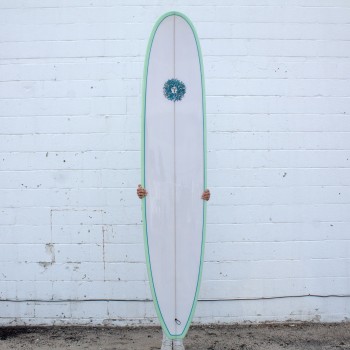 Hyper Mike PU Series Surfboard in Mint/White