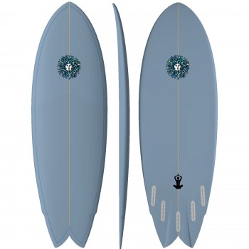 Zen PU Series Surfboard in Carolina Blue-Prebook