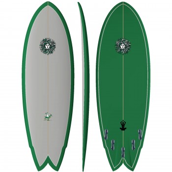 Zen PU Series Surfboard in For the Birds-Prebook