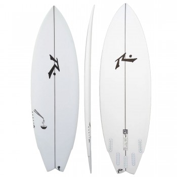 Rusty Surfboards Miso Surfboard in White