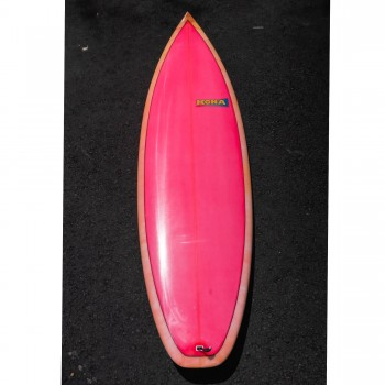 Coffee Bean PU Series Surfboard in Pink