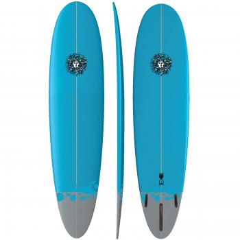 Summertime PU Series Surfboard in Blue/Gray Splatter-Prebook
