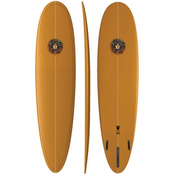 Summertime PU Series Surfboard in Burnt Orange-Prebook